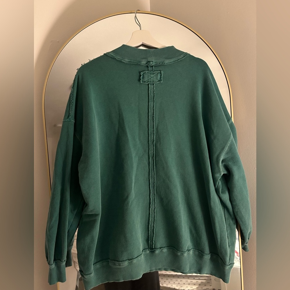 We The Free Palm Springs Pullover in Foliage Green - Picture 3 of 4